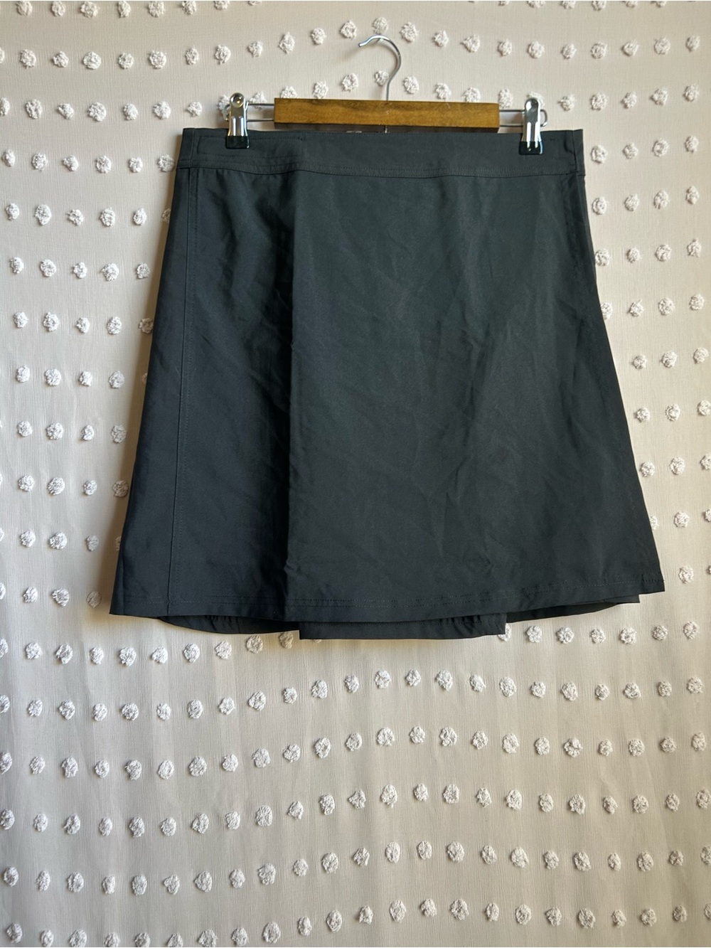 NWT Ripskirt Hawaii Short Length Wrap Skirt Sz M Black